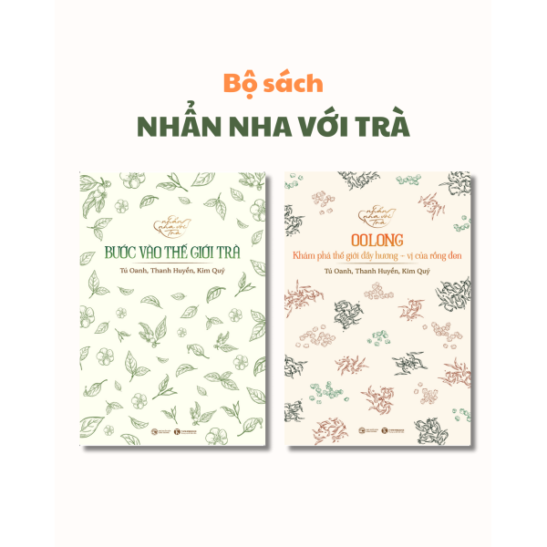 Combo 2 cuốn Nhẩn Nha với Trà